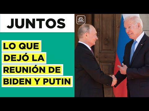Biden y Putin junto: Lo que dejó el encuentro entre ambos Presidentes en Ginebra