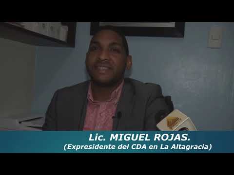 El Lic  Miguel Rojas habla de corrupción y otros temas.