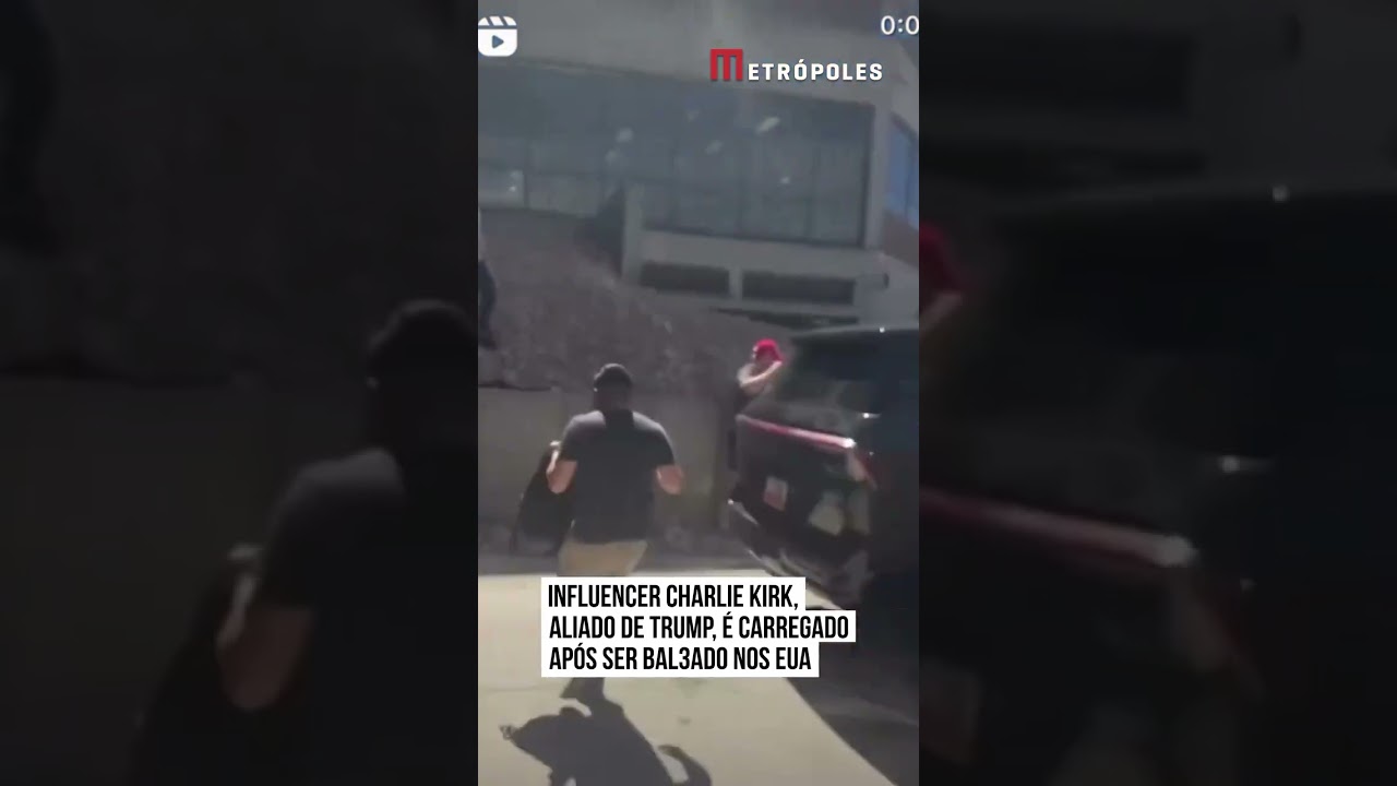 Ativista aliado de Trump é baleado durante palestra em Utah