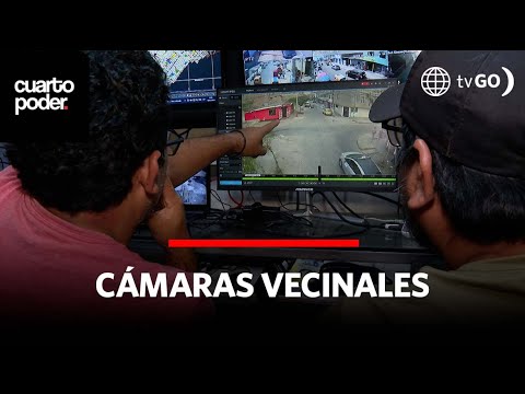 Vecinos de San Juan de Miraflores construyen su propia central monitoreo | Cuarto Poder | Perú