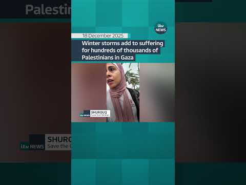 Winter storms ass to suffering for hundreds of thousands of Palestinians in Gaza