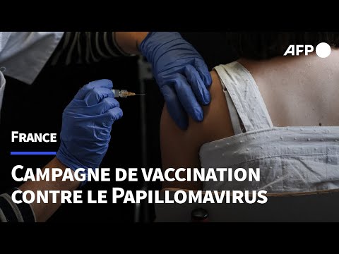 Papillomavirus : lancement de la campagne de vaccination | AFP