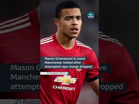 Mason Greenwood to leave Manchester United after attempted rape charge dropped #ITVnews #football
