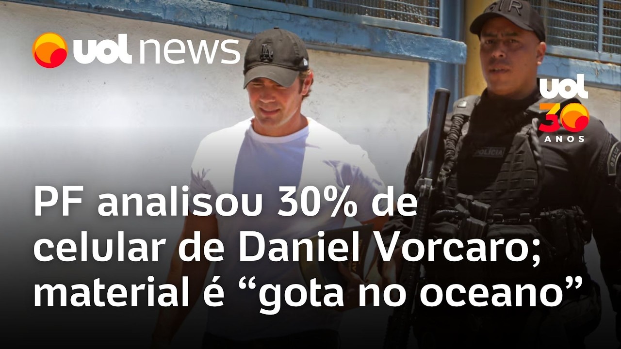 PF viu 30% de um celular de Vorcaro; autoridades falam em ‘gota no oceano’