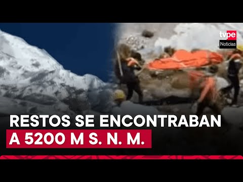 Huaraz: hallan cuerpo momificado en nevado Huascarán