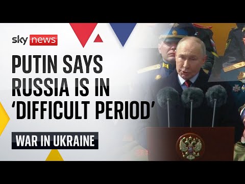 Putin admits Russia is going through a 'difficult period' | Ukraine War