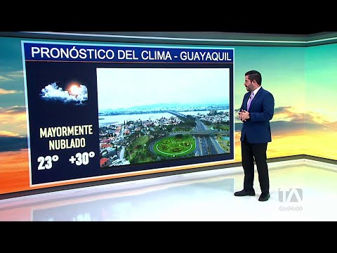 Clima por horarios para la ciudad de Guayaquil
