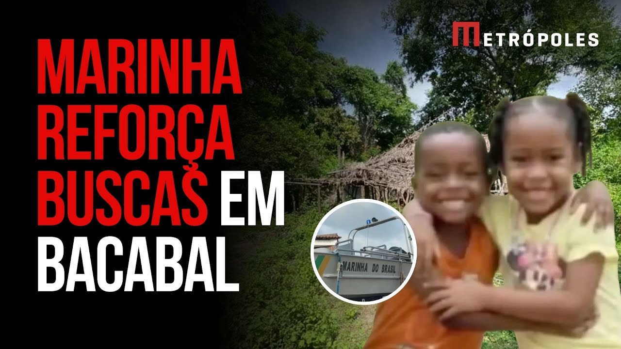 Buscas por crianças desaparecidas em Bacabal ganham reforço da Marinha