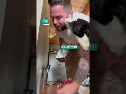 Drywall Repairman Receives Motivational Support