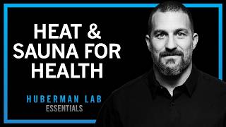 Thumbnail for the video "Benefits of Sauna & Deliberate Heat Exposure | Huberman Lab Essentials" from Andrew Huberman
