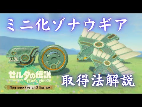 【ティアキン】ミニ  ゾナウギア  爆誕【Switch2 Edition版】