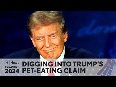 Where did Donald Trump's outlandish pet-eating claim come from?