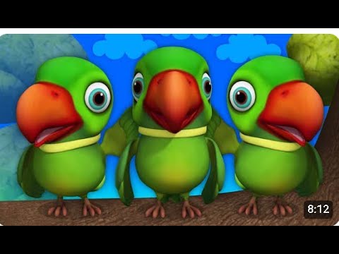 Main Tota Hindi Rhyme , मैं तोता, Main Tota Hare Rang Ka | मैं तोता मैं तोता | Kids Rhymes Baby Song