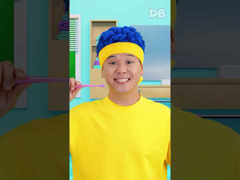 ¡Cuida tus dientes! | D Billions Canciones Infantiles #shorts #db
