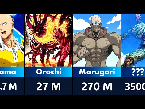 Biggest Characters In One Punch Man