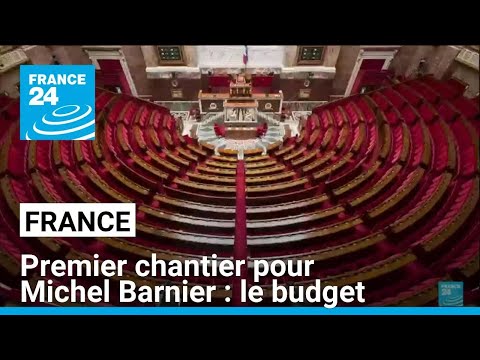 Premier chantier pour Michel Barnier après trois jours à Matignon : le budget • FRANCE 24