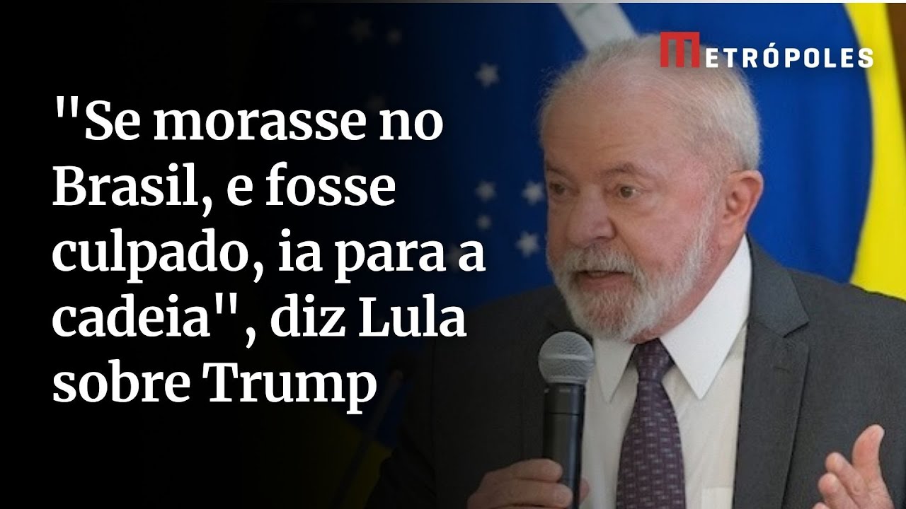 Lula diz que Trump mente e que no Brasil republicano poderia ser preso por ataque ao Capitólio