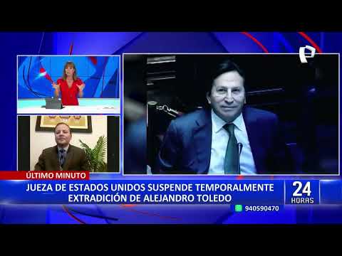 James Rodríguez: “Una jueza sí puede suspender el proceso de extradición de Alejandro Toledo”