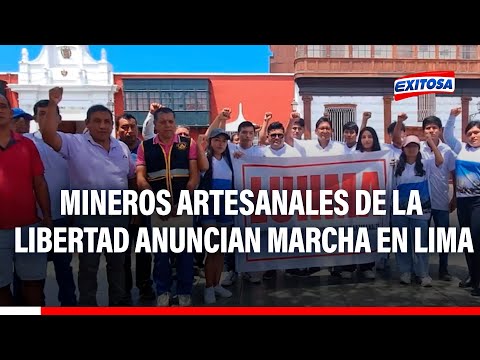 Mineros artesanales anuncian marcha en Lima para exigir derogación de ley que favorece a minería