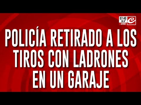 Policía retirado evitó el robo de su camioneta a los tiros limpios