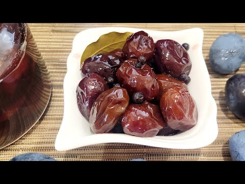 Мариновані СЛИВИ - від А до Я | Рецепт із коньяком🍷