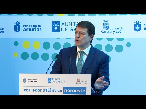 Rueda, Mañueco y Barbón celebran el comisionado del Corredor Atántico como un primer logro
