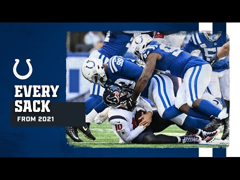 Every Sack from the Colts 2021 Season video clip