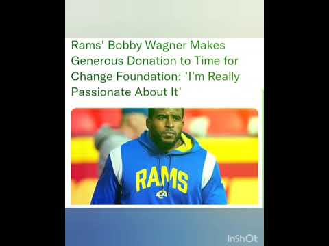 Rams' Bobby Wagner Makes Generous Donation to Time for Change Foundation: 'I'm Really Passionate