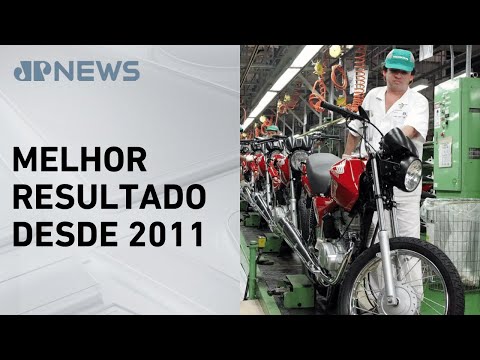 Produção de motocicletas no Brasil cresce 11% em 2024