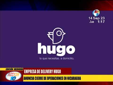 Empresa de delivery Hugo anuncia cierre de operación en Nicaragua