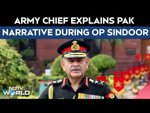 Operation Sindoor | "You Ask A Pakistani": Army Chief Explains Pak Narrative During Op Sindoor