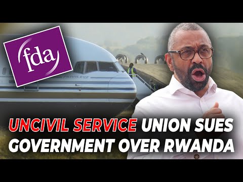 UNCIVIL SERVICE: Civil Servant union are SUING the government over Rwanda flights and ECHR rules