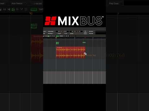 How To Stretch Audio in Mixbus 10 ⛓️‍💥