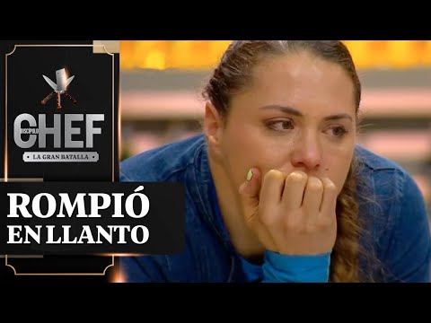 ME SIENTO SOBREPASADA: Natalia Duco no pudo contener su emoción - El Discípulo del Chef