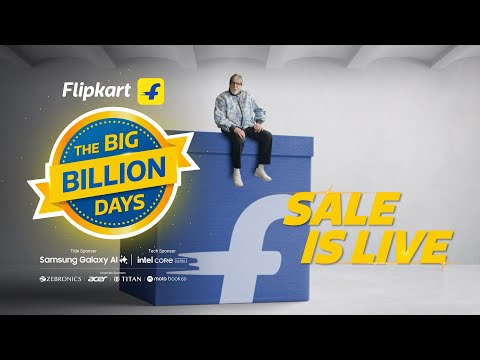 Flipkart Big Billion Days - Sale is Live