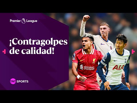 ¡LOS MEJORES CONTRAGOLPES EN LA PREMIER LEAGUE 24/25!