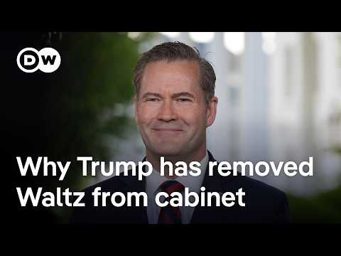 Mike Waltz ousted as national security advisor, but nominated as US ambassador to UN | DW News
