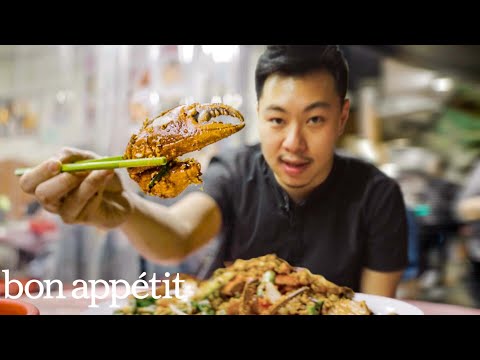 We Tried the Most Famous Street Seafood in Hong Kong | Street Food Tour With Lucas Sin | Bon Appétit