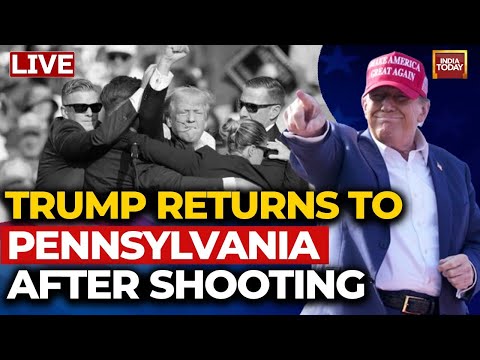 Trump Speech LIVE: Donald Trump Holds Rally In Pennsylvania For The First Time After Shooting