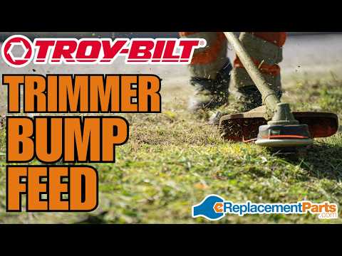 How to Operate the Bump-Feed on a Troy-Bilt String Trimmer