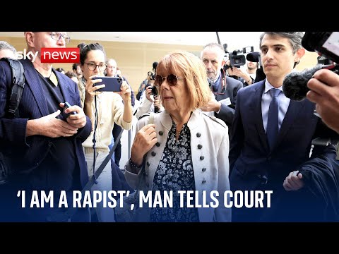 French man accused of drugging his wife and letting 50 men rape her admits crimes