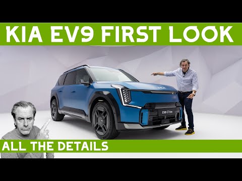 Kia EV9 first look at the flagship new model | American battery powered 7 seater