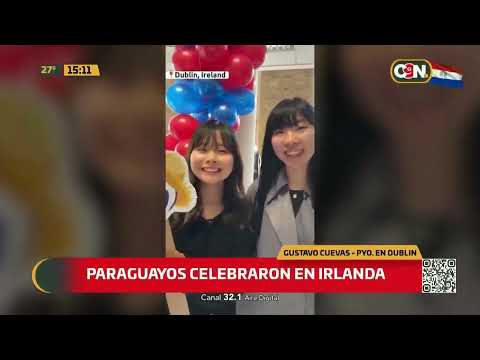 Paraguayos celebraron en Irlanda
