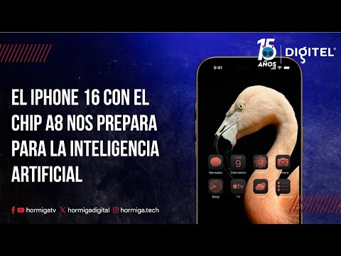 EL IPHONE 16 CON EL CHIP A8 NOS PREPARA PARA LA INTELIGENCIA ARTIFICIAL