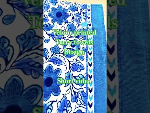 velour printed towels!!!! kitchen towel !!! cotton !!