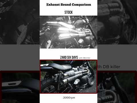 ZARD SIX DAYS Exhaust Sound Triumph Scrambler 900 #zard #exhaustsound #Scrambler900