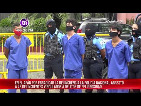 76 detenidos, entre estos el hombre que mató a su padre en Masaya – Nicaragua
