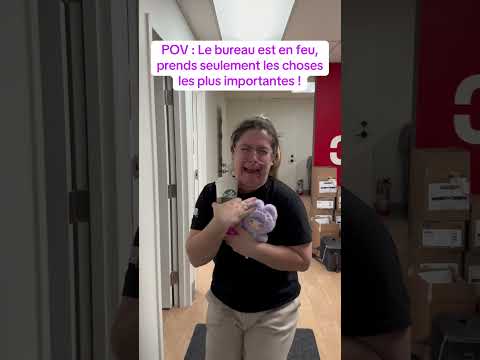 Qu’est-ce que tu sauverais ? Ou qui #trends #officeisinfire #funny #fyp #lasergame #canada🇨🇦