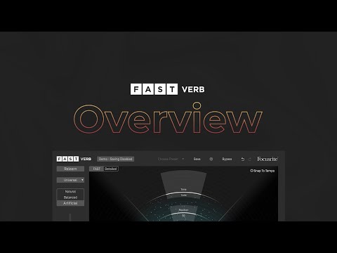 Effortlessly add depth to your sound with FAST Verb - The Collective // Focusrite