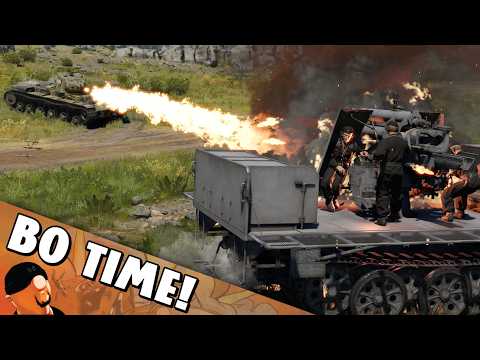 This Flamethrower Used GUNPOWDER?! - KV-8